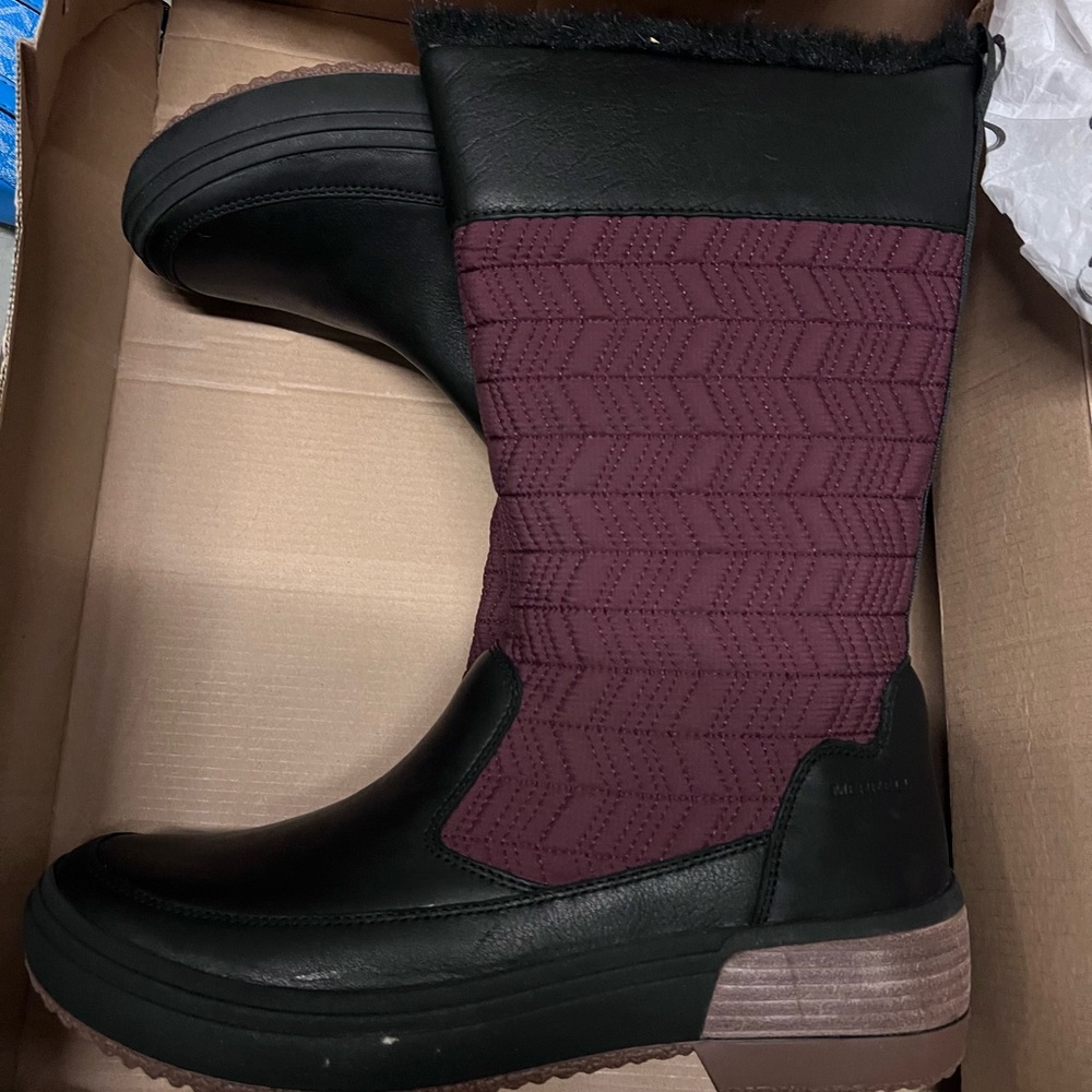 Merrell Haven Women's Quilted Boots size US 11 NIB